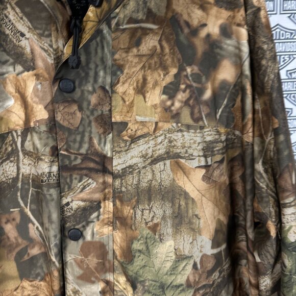 Vintage Realtree Advantage Timber Camo Softshell Hunting Jacket Men's XXL - Picture 4 of 12